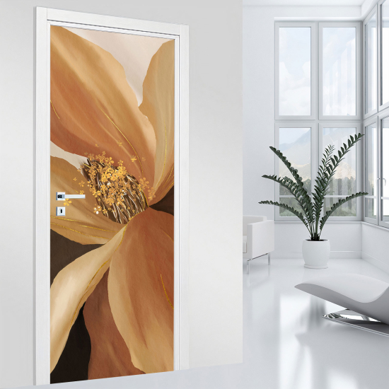 Vinilo Adhesivo para puerta - Flor
