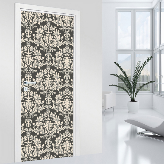 Vinilo Adhesivo para puerta - Flores