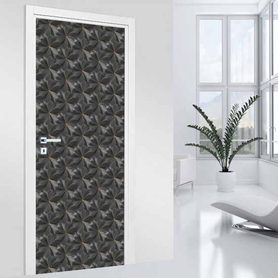 Vinilo Adhesivo para puerta - Flores