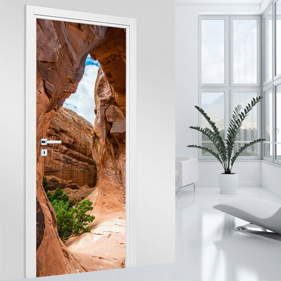 Vinilo Adhesivo para puerta - Gran Cañón