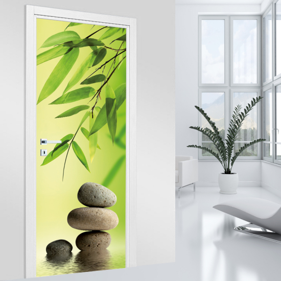 Vinilo Adhesivo para puerta - Guijarros