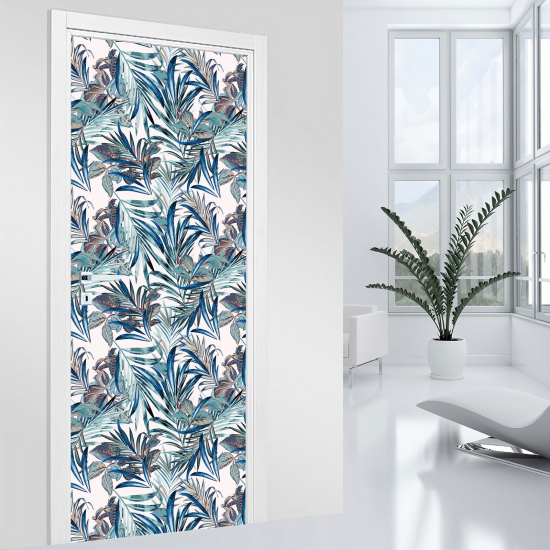 Vinilo Adhesivo para puerta - Hojas