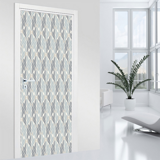 Vinilo Adhesivo para puerta - Hojas
