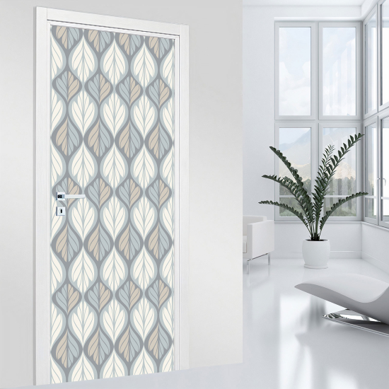 Vinilo Adhesivo para puerta - Hojas