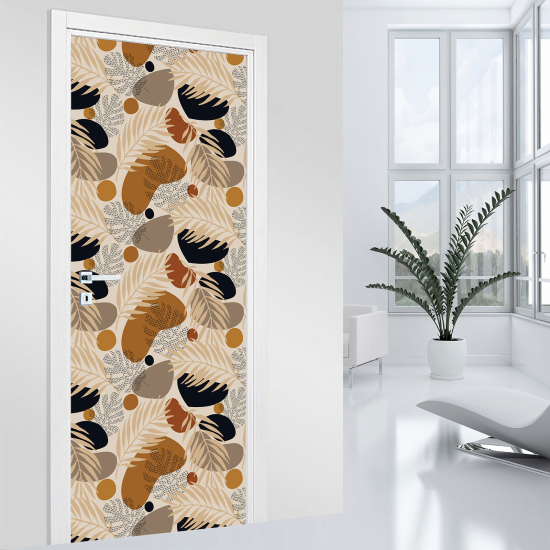 Vinilo Adhesivo para puerta - Hojas