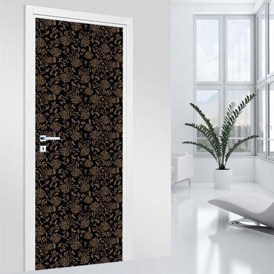Vinilo Adhesivo para puerta - Hojas
