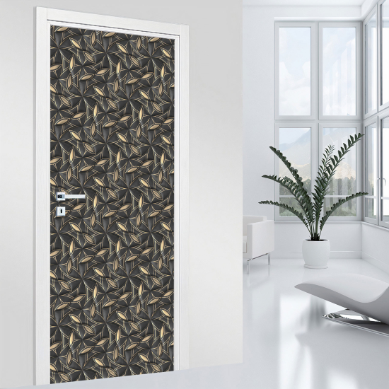 Vinilo Adhesivo para puerta - Hojas