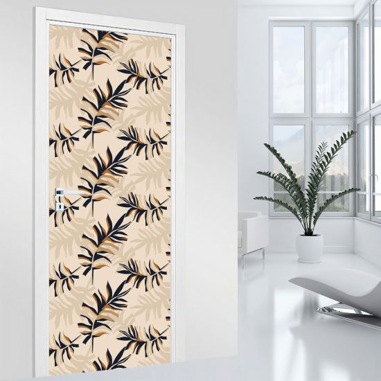 Vinilo Adhesivo para puerta - Hojas