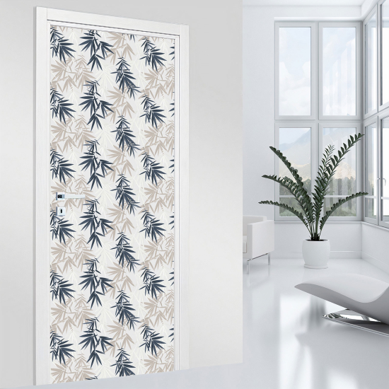 Vinilo Adhesivo para puerta - Hojas