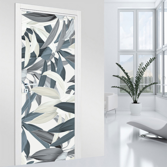 Vinilo Adhesivo para puerta - Hojas