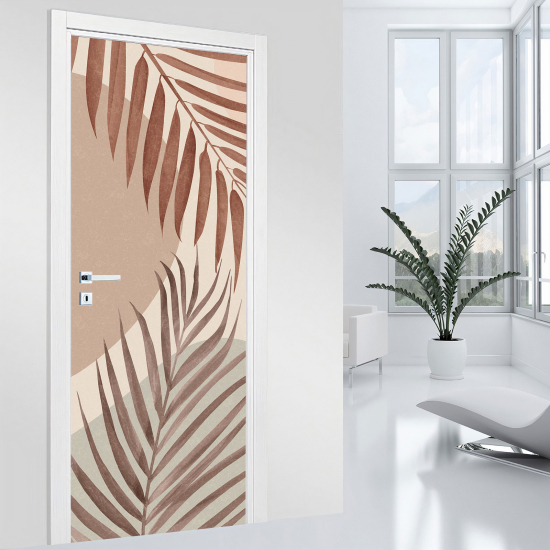 Vinilo Adhesivo para puerta - Hojas