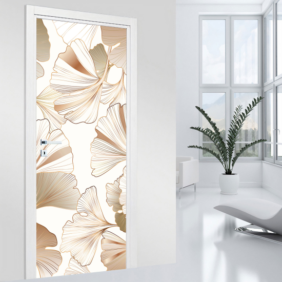 Vinilo Adhesivo para puerta - Hojas