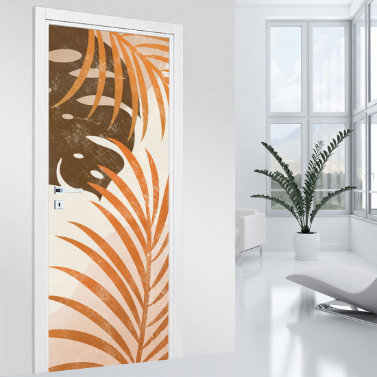 Vinilo Adhesivo para puerta - Hojas
