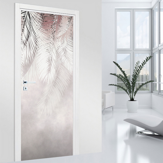 Vinilo Adhesivo para puerta - Hojas