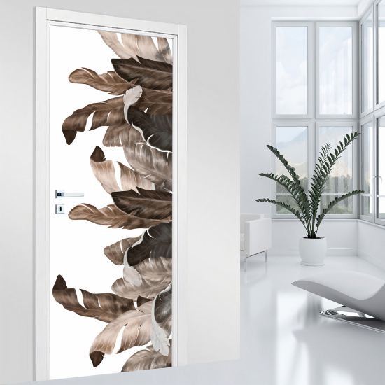 Vinilo Adhesivo para puerta - Hojas