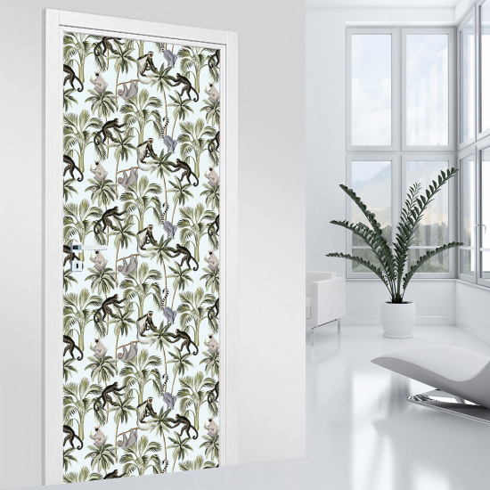 Vinilo Adhesivo para puerta - Jungla