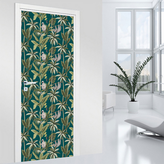 Vinilo Adhesivo para puerta - Jungla