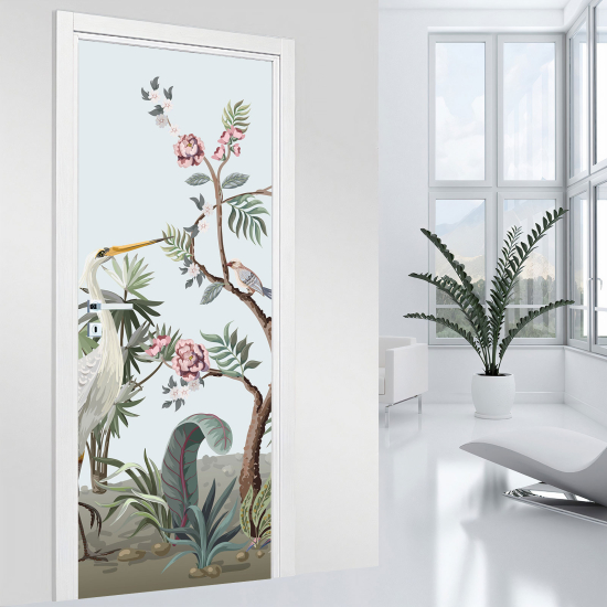 Vinilo Adhesivo para puerta - Jungla