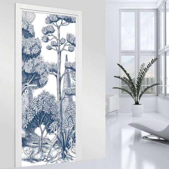 Vinilo Adhesivo para puerta - Jungla