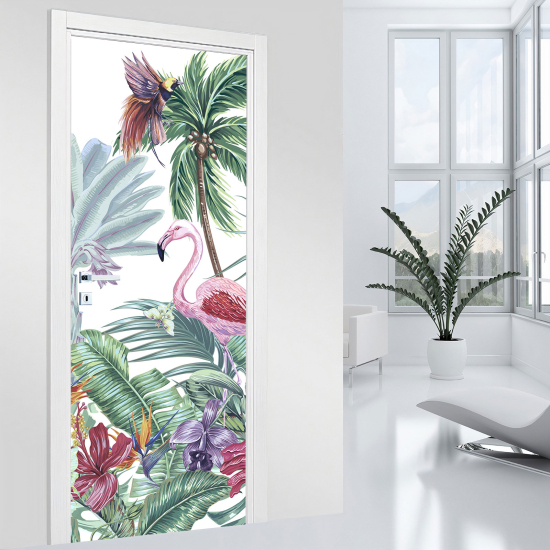 Vinilo Adhesivo para puerta - Jungla