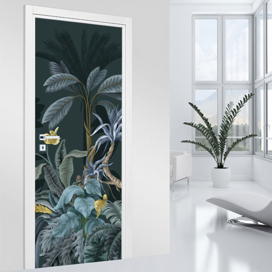 Vinilo Adhesivo para puerta - Jungla