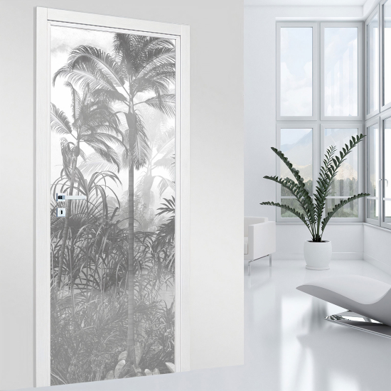 Vinilo Adhesivo para puerta - Jungla