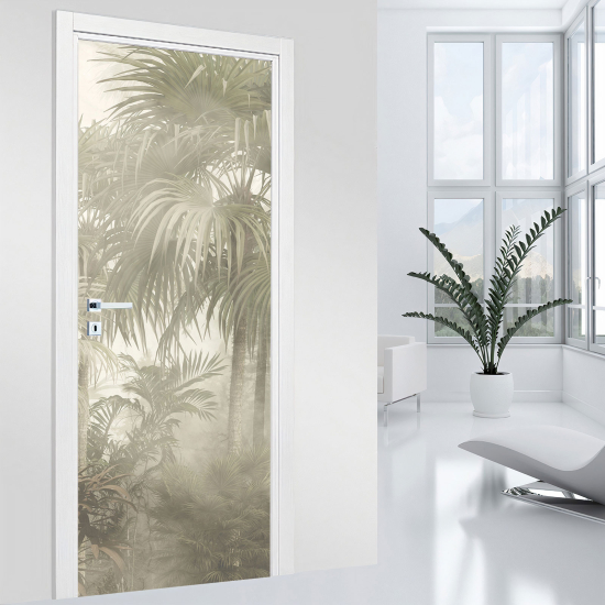 Vinilo Adhesivo para puerta - Jungla