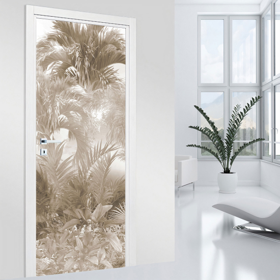 Vinilo Adhesivo para puerta - Jungla