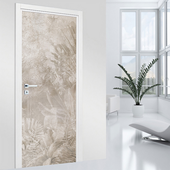Vinilo Adhesivo para puerta - Jungla