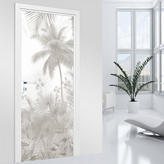 Vinilo Adhesivo para puerta - Jungla