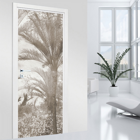 Vinilo Adhesivo para puerta - Jungla