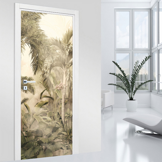 Vinilo Adhesivo para puerta - Jungla