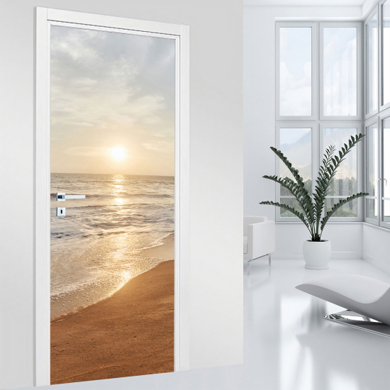 Vinilo Adhesivo para puerta - Mar