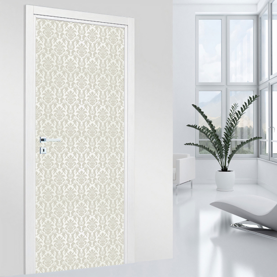 Vinilo Adhesivo para puerta - Motivo barroco