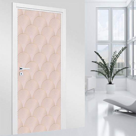 Vinilo Adhesivo para puerta - Motivo elegante
