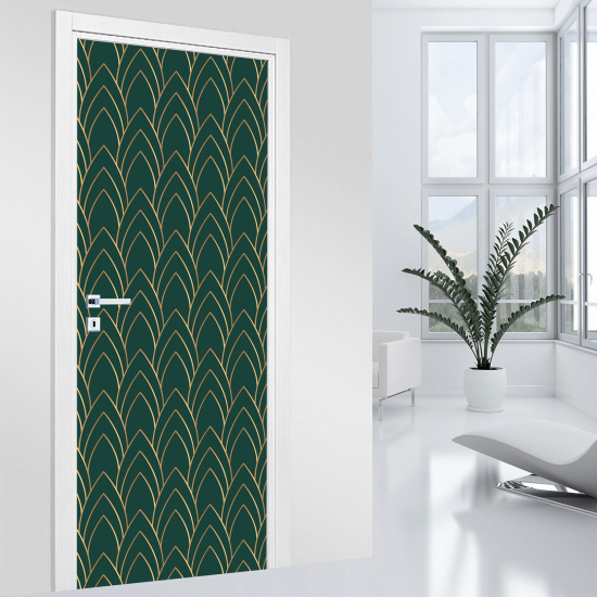 Vinilo Adhesivo para puerta - Motivo elegante