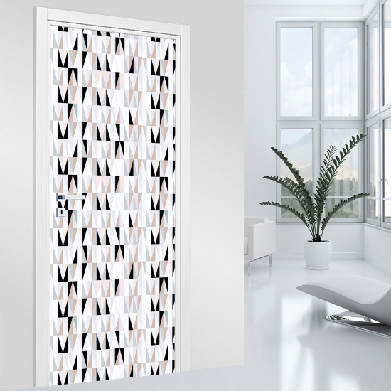 Vinilo Adhesivo para puerta - Motivo geométrico