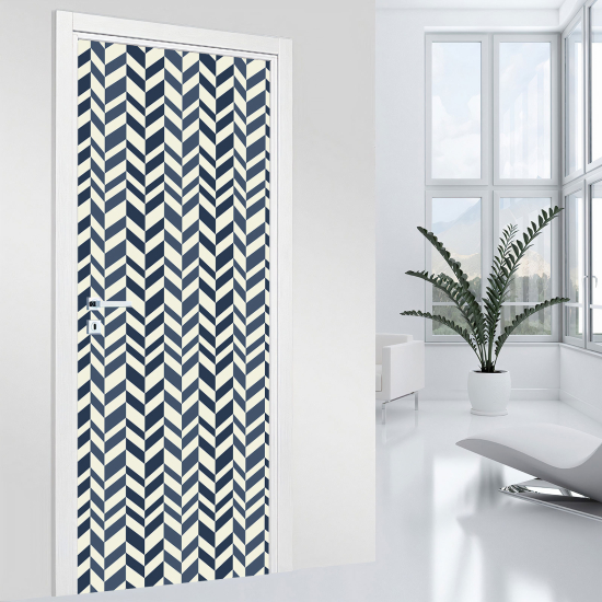 Vinilo Adhesivo para puerta - Motivo geométrico