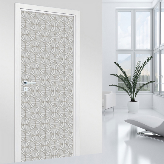 Vinilo Adhesivo para puerta - Motivo geométrico