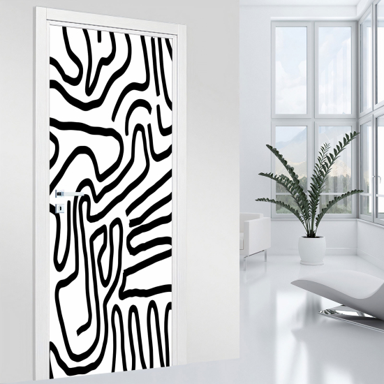 Vinilo Adhesivo para puerta - Motivo Gráfico