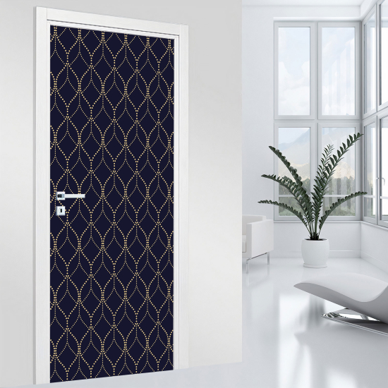 Vinilo Adhesivo para puerta - Motivo oriental