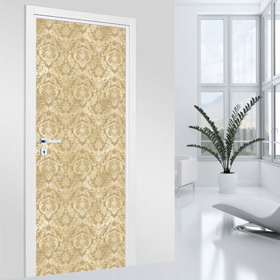 Vinilo Adhesivo para puerta - Motivo oriental
