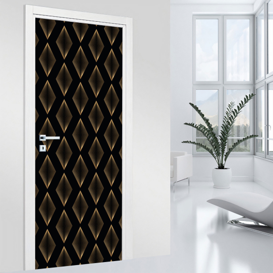 Vinilo Adhesivo para puerta - Motivo oriental
