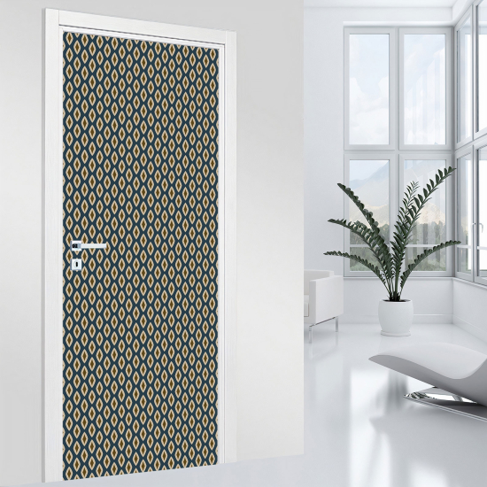 Vinilo Adhesivo para puerta - Motivo oriental