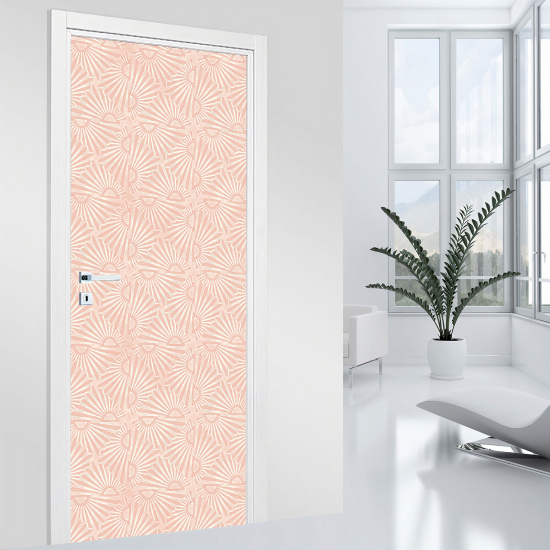 Vinilo Adhesivo para puerta - Motivo Oriental