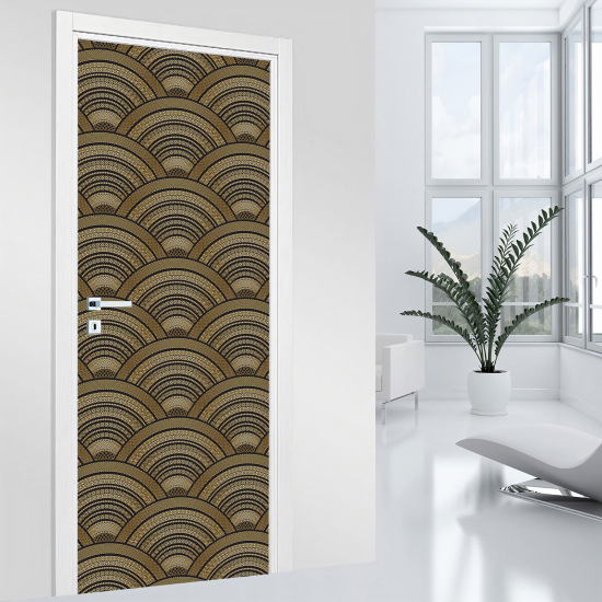 Vinilo Adhesivo para puerta - Oriental