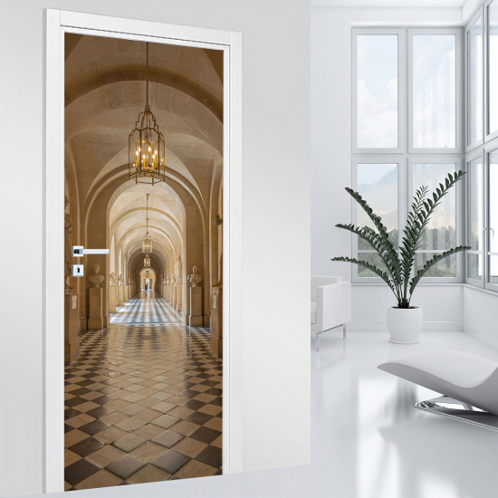 Vinilo Adhesivo para puerta - Pasillo