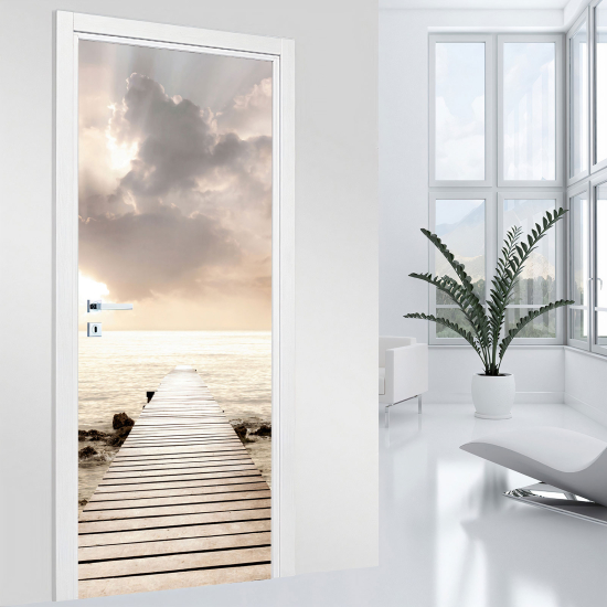 Vinilo Adhesivo para puerta - Pontón