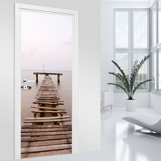 Vinilo Adhesivo para puerta - Pontón
