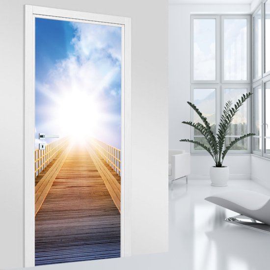 Vinilo Adhesivo para puerta - Pontón